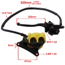 BOMBA DE FRENO DEL.HONDA GLH150 GAUCHA STD 