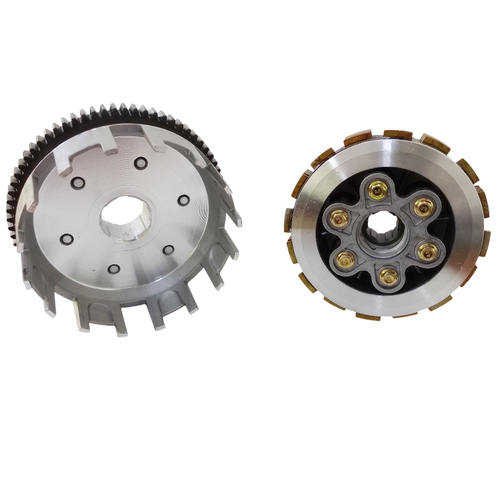 EMBRAGUE COMPLETO ZANELLA RX150 (CANASTA + CAMP.INTERIOR C/DISCOS) STD