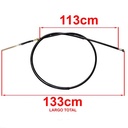 CABLE FRENO DEL. HONDA CB250 NIGHTHAWK STD