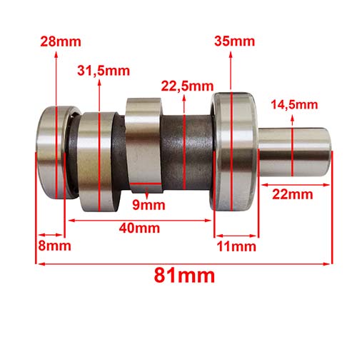 ARBOL DE LEVA BAJAJ NS200 REPCOR (J701KC)