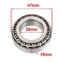 CUBETA DE DIRECCION HONDA XR250 TORNADO/XR200/XLR/NX350 STD