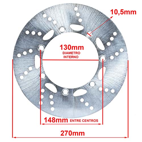 DISCO DE FRENO KAWASAKI VULCAN 500 - RTD 454 DELANTERO HYD (D8068)
