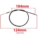 CABLE FRENO DEL. HONDA POP 100 STD