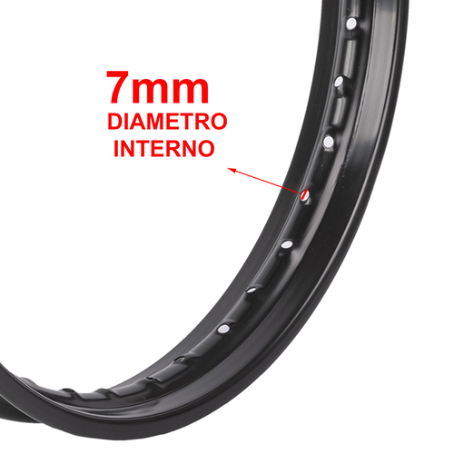 ARO DE LLANTA ACERO NEGRO 160X17 STD