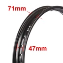 ARO DE LLANTA ACERO NEGRO 185X18 STD