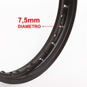 ARO DE LLANTA ALUMINIO 6063 (NEGRO 36A) 185X18 STD