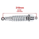 AMORTIGUADOR MOTOMEL CUSTOM 150 TRAS. (JGO) STD EXCLU