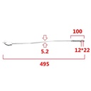 VARILLA DE FRENO SUZUKI GN125 STD