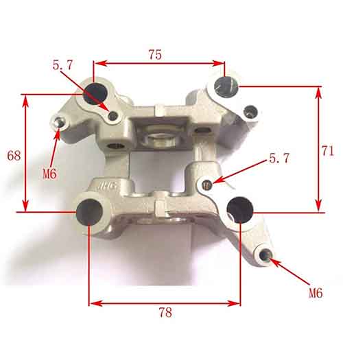 TORRE (PUENTE) SOPORTE BALANCIN HONDA CG150 TITAN/CB125 F/XR150L STD