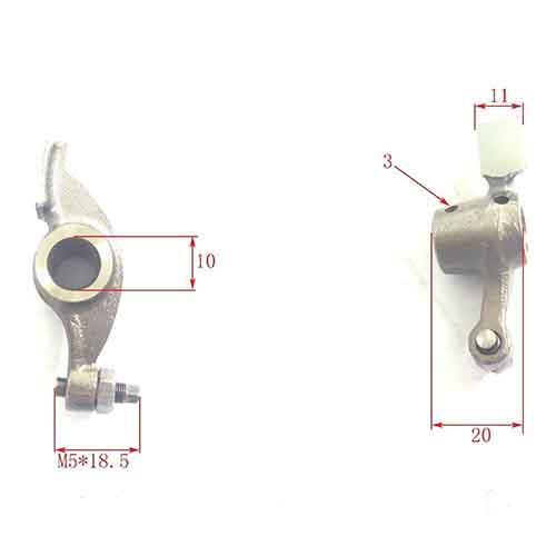 TORRE BALANCIN COMPLETA HONDA ELITE 125 M/N (2007-2017) STD