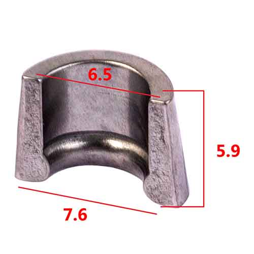 TRABA (SEGURO) DE VALVULA YAMAHA YBR125/XTZ125 (JGO. 4PCS) STD