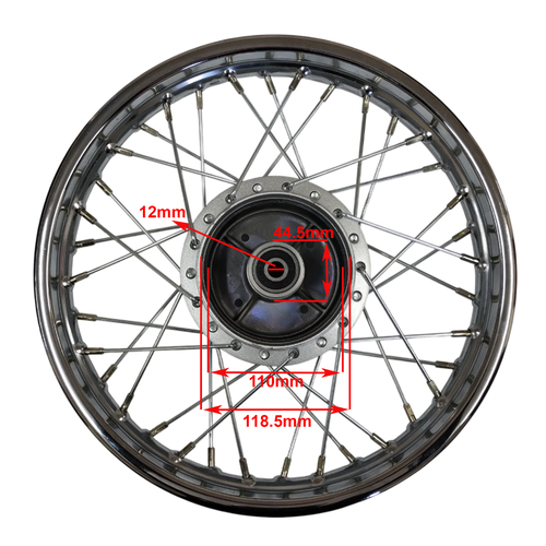 ARO DE LLANTA COMPLETO TRAS. GILERA SMASH 110 STD