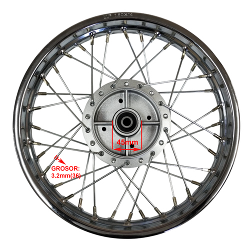 ARO DE LLANTA COMPLETO TRAS. GILERA SMASH 110 STD