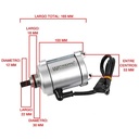 MOTOR DE ARRANQUE MOTORES 200CC CHINOS (9 DIENTES) STD
