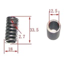 V-POWER KIT HONDA STORM/CG125 (VALVULAS + RETEN + RESORTES) STD