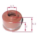 V-POWER KIT HONDA STORM/CG125 (VALVULAS + RETEN + RESORTES) STD