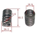 V-POWER KIT HONDA STORM/CG125 (VALVULAS + RETEN + RESORTES) STD