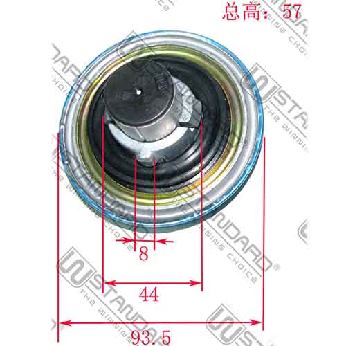 TAPA DE TANQUE HONDA TITAN 2000/CG150 TITAN/CB1/CBX250 TWISTER/XR150/SKUA STD