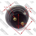 TAPA DE TANQUE SUZUKI GN 125 STD