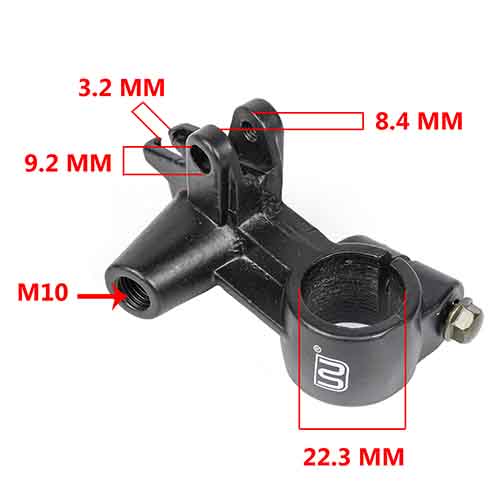 SOPORTE DE MANIJA DE FRENO HONDA WAVE 100 STD