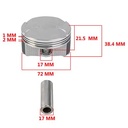 KIT PISTON BAJAJ ROUSER NS200 72mm (STD) STD