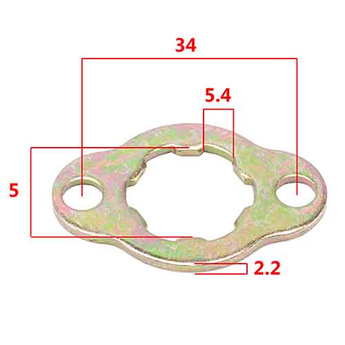SEGURO DE PIÑON BAJAJ ROUSER 220 STD