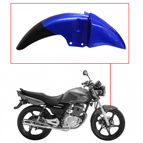 GUARDABARRO DEL. SUZUKI EN 125 2A AZUL MTC
