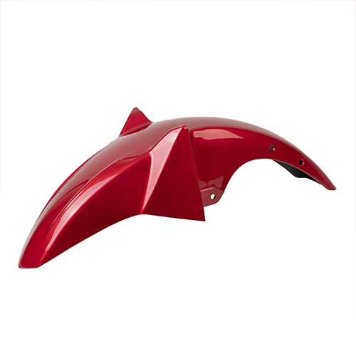 GUARDABARRO DEL. YAMAHA YBR 125Z ROJO (2017-2018) MTC