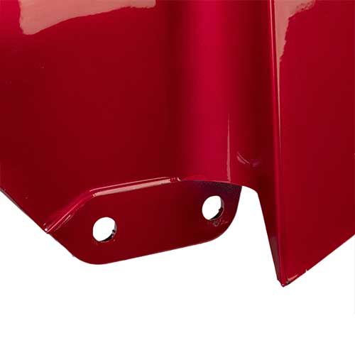 GUARDABARRO DEL. YAMAHA YBR 125Z ROJO (2017-2018) MTC