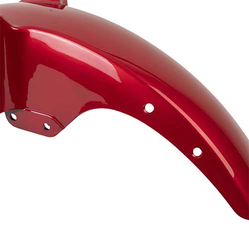 GUARDABARRO DEL. YAMAHA YBR 125Z ROJO (2017-2018) MTC