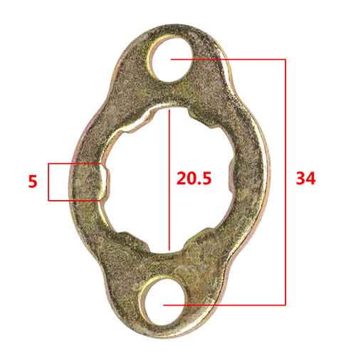 SEGURO DE PIÑON YAMAHA YBR 125 STD