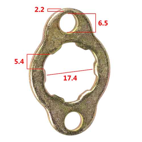 SEGURO DE PIÑON YAMAHA YBR 125 STD