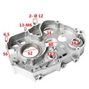 SEMICARTER LADO EMBRAGUE HONDA WAVE 100 STD