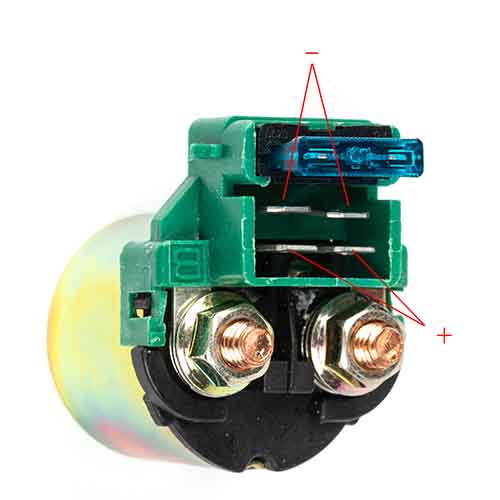 RELAY DE ARRANQUE UNIV. CHANCHITO (CON FUSIBLE) STD