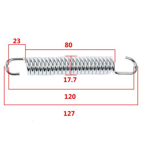 RESORTE DE CABALLETE HONDA GLH150 GAUCHA STD 