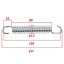 RESORTE DE CABALLETE HONDA GLH150 GAUCHA STD 