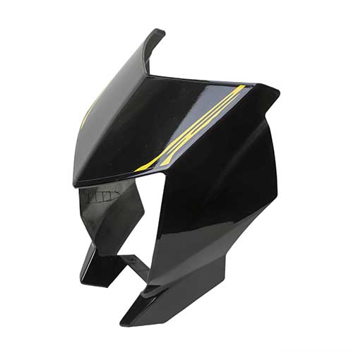 MASCARA CUBRE OPTICA YAMAHA XTZ 250 NEGRO MTC