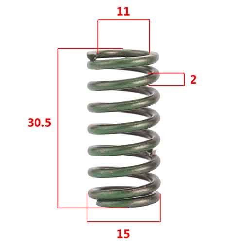 RESORTE DE EMBRAGUE YAMAHA NEW CRYPTON (KITx4pcs) STD