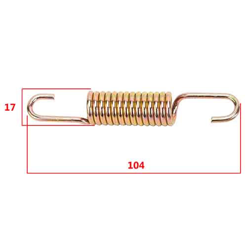 RESORTE DE MULETA SUZUKI EN125 STD
