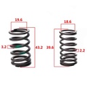 RESORTE DE VALVULA ADM/ESC INTERIOR & EXTERIOR BAJAJ ROUSER 220CC (4PCS) STD