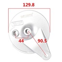 PORTAZAPATA TRASERO SUZUKI AX100 (PLATO) STD