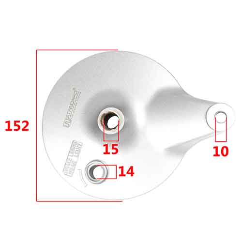 PORTAZAPATA TRASERO SUZUKI EN125 HU STD