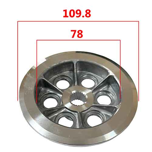 PRESION DE EMBRAGUE (CENTRO) HONDA C125 BIZ STD