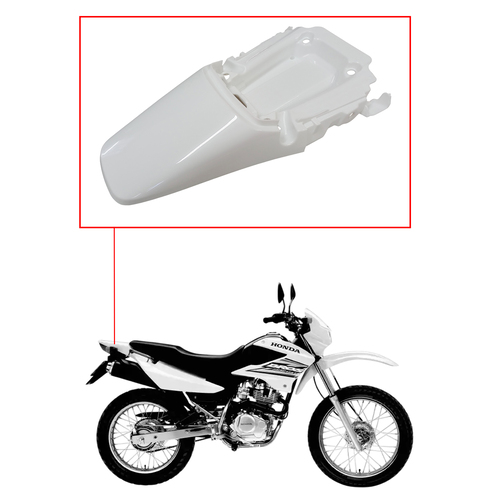 COLIN TRASERO HONDA NXR125 BROS/SKUA 150 BLANCO MTC