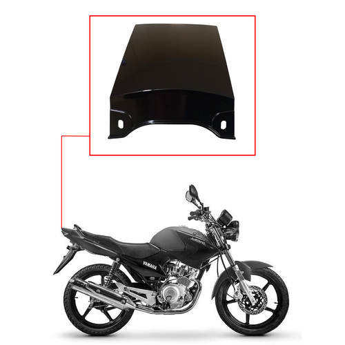 UNION CACHA BAJO ASIENTO YAMAHA YBR125 ED FACTOR NEGRO MTC