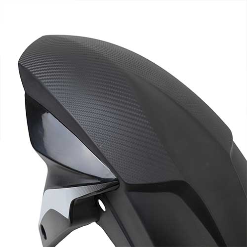 GUARDABARRO DEL. BAJAJ ROUSER 200 NS NEGRO MTC