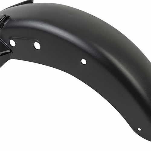 GUARDABARRO DEL. BAJAJ ROUSER 135 NEGRO (+ BABERITO) MTC