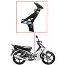 CUBRE PIERNA INTERIOR YAMAHA NEW CRYPTON 110 NEGRO LADO DERECHO MTC