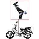 CUBRE PIERNA INTERIOR YAMAHA NEW CRYPTON 110 NEGRO LADO IZQUIERDO MTC