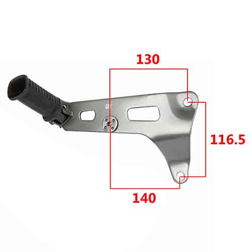 PEDALIN TRASERO YAMAHA CRYPTON T105 C/BARRA (JGO) STD